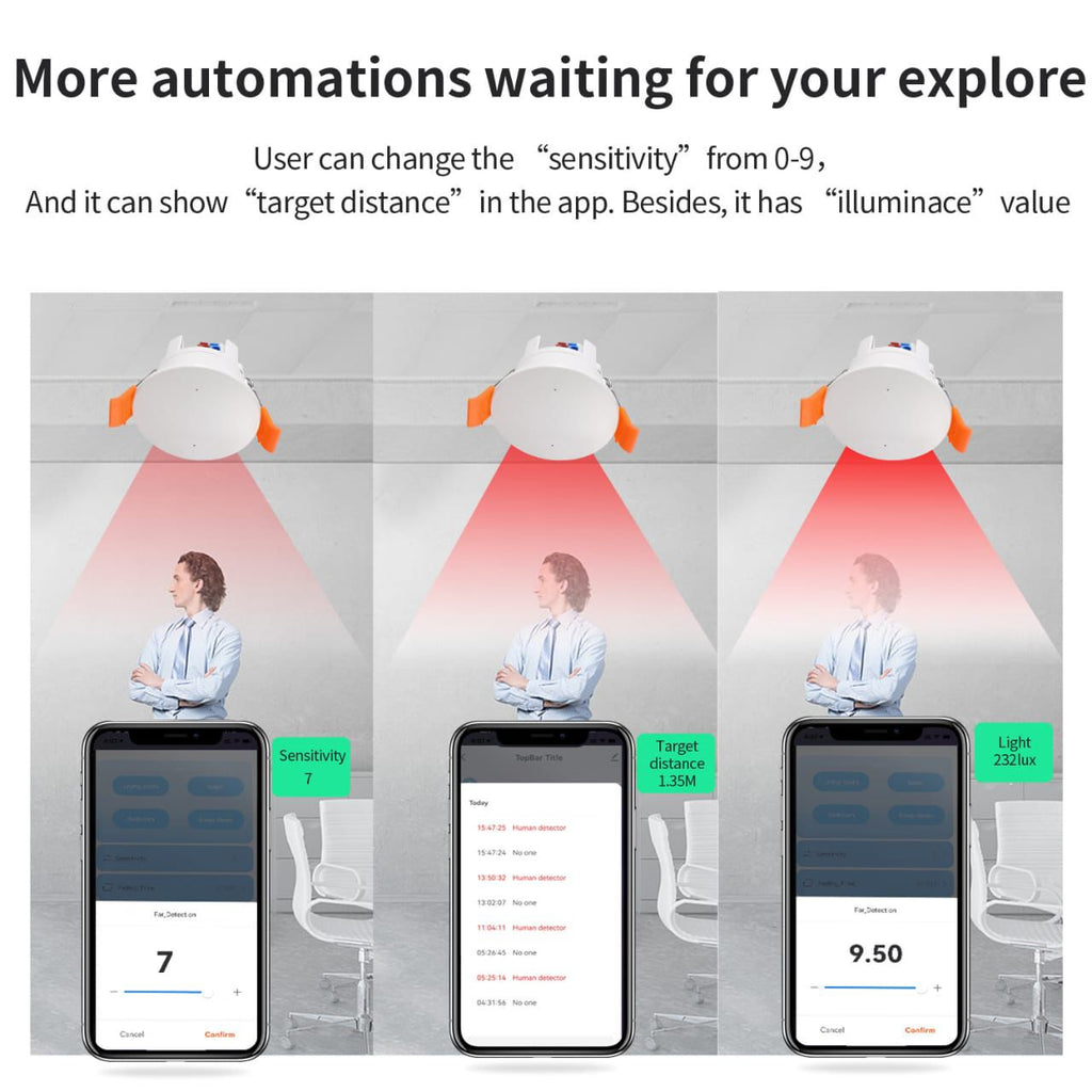Zigbee Smart Breathing Motion Sensor