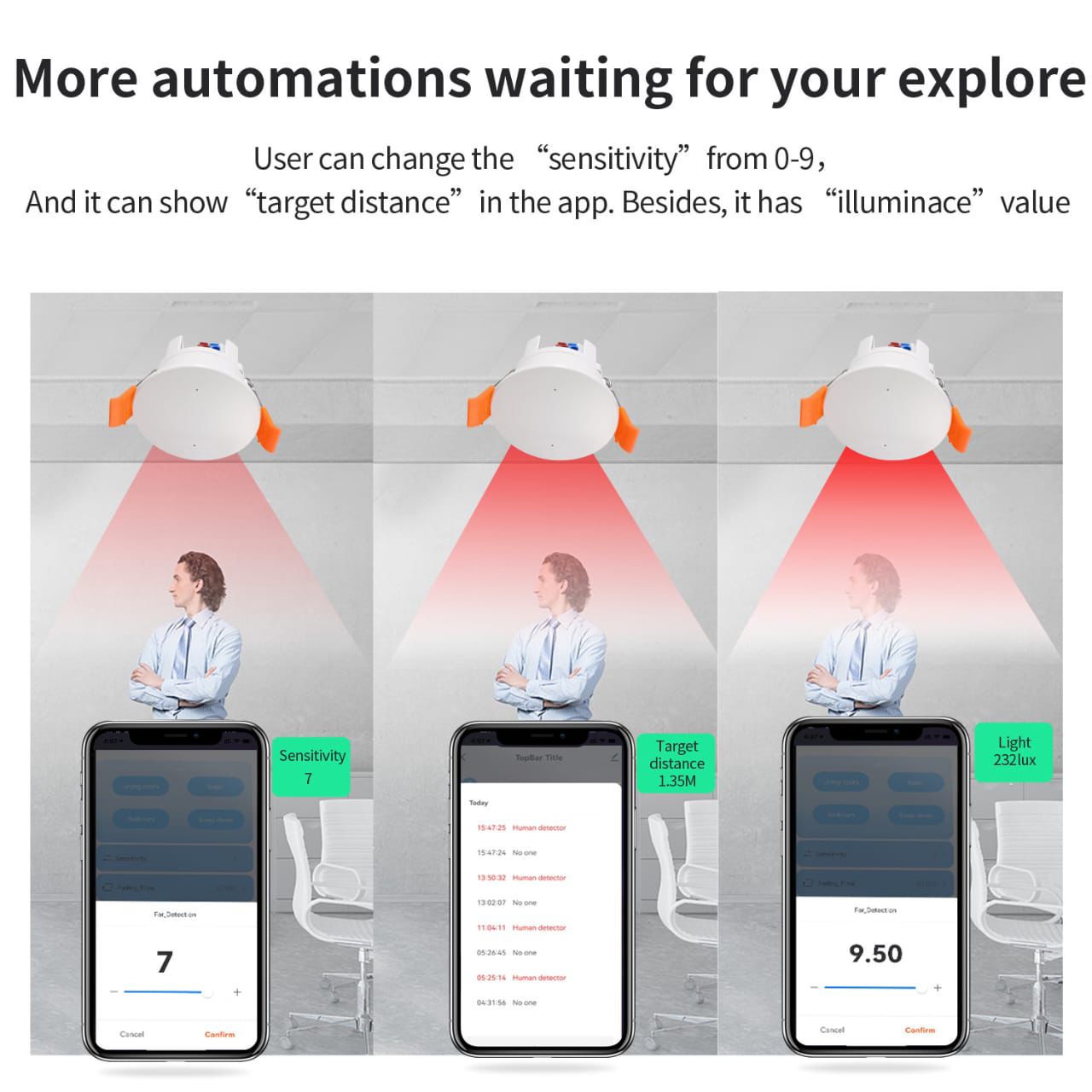 Zigbee Smart Breathing Motion Sensor
